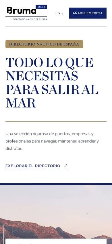 Atlas Bruma en móvil